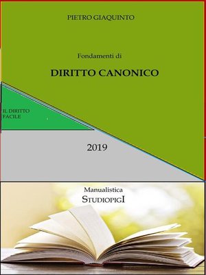 cover image of Fondamenti di Diritto Canonico